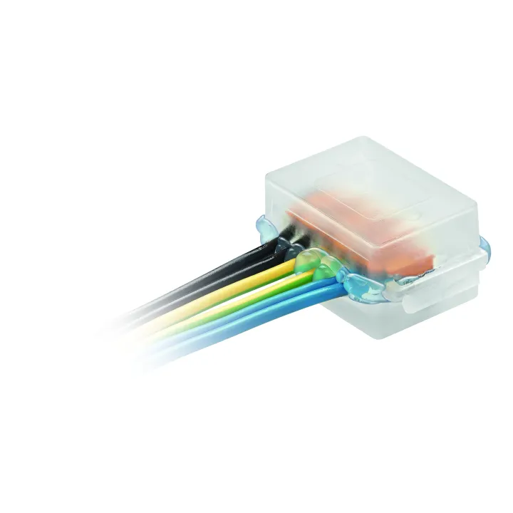 Lot de 2 Boîtiers de Connexion Étanche Pré-rempli de gel isolant