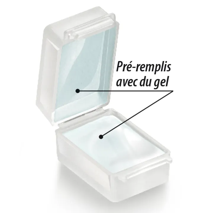 Lot de 2 Boîtiers de Connexion Étanche Pré-rempli de gel isolant