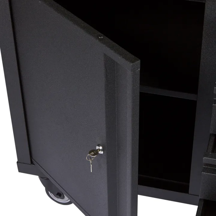 Servante d'Atelier 4 Tiroirs + 1 Armoire 1 porte sur roues Hauteur 81cm FEROCE