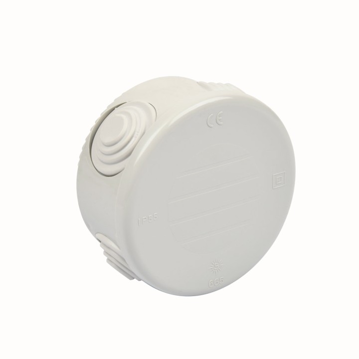Boîte Etanche Ronde 4 Entrées 70x35mm IP55 NALTO SIRIUS 54