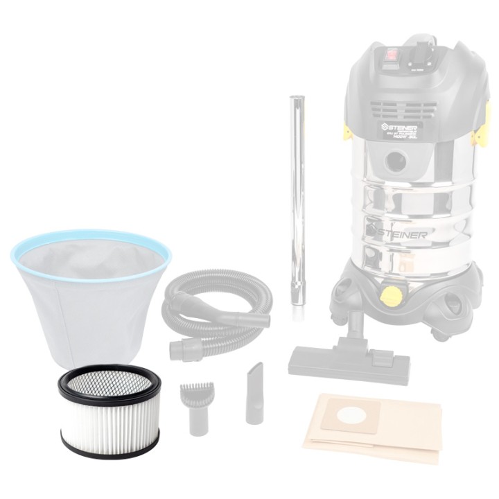 Filtre cartouche réutilisable pour aspirateur réf 222006