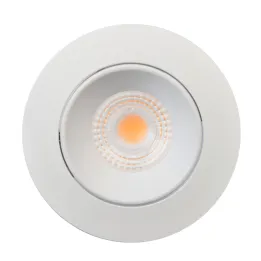Spot à encastrer Orientable Variable 7W LED COB Blanc CREALYS