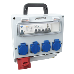 Coffret d'atelier mural monophasé et triphasé OHMTEC