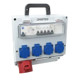 Coffret d'atelier mural monophasé et triphasé OHMTEC