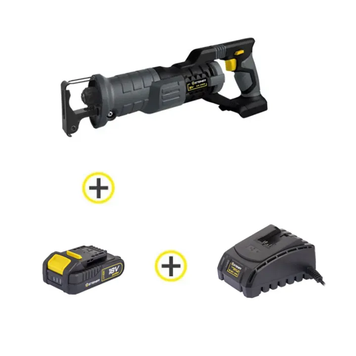 Pack Scie Sabre sans fil 18V Li-ion STEINER + Batterie + Chargeur