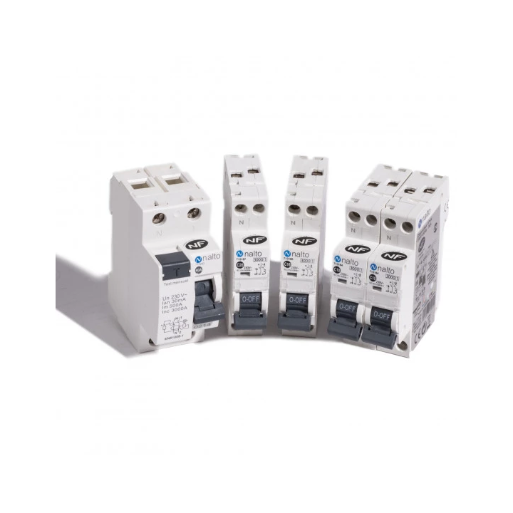 Kit Coffret Electrique Piscine Monophasé pour Alimentation Local Technique NALTO