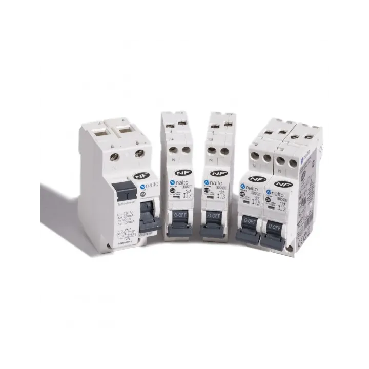Kit Coffret Electrique Piscine Monophasé pour Alimentation Local Technique NALTO