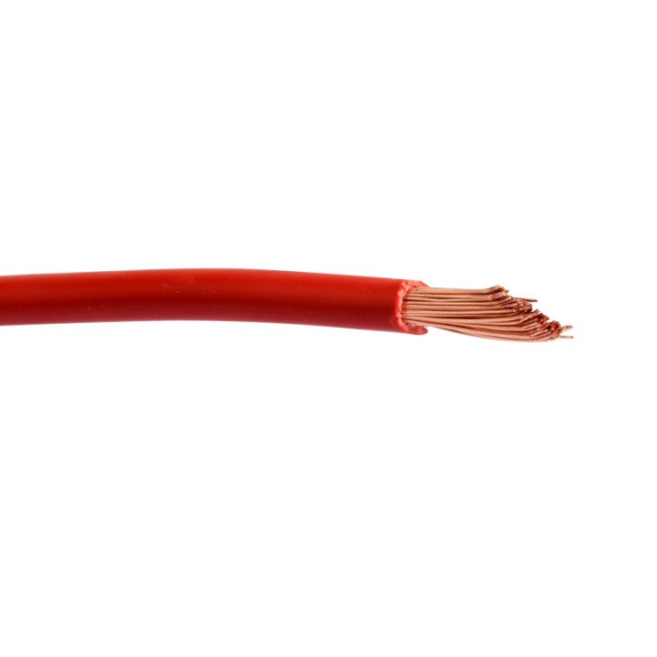 Câble H07VR – 16 MM2 – Rouge – vendu au mètre – rigide