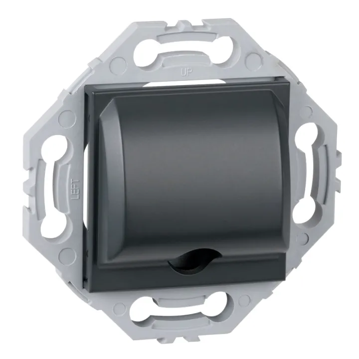 Sortie De Cable + Support Anthracite NOANE