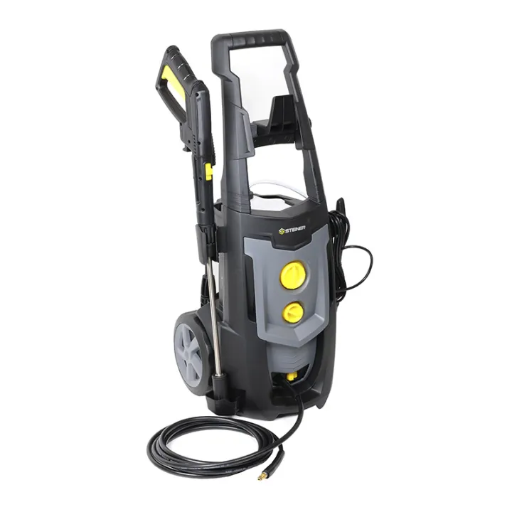 Nettoyeur haute pression électrique 2000W 160 Bar + lance turbo + lance à jet réglable STEINER