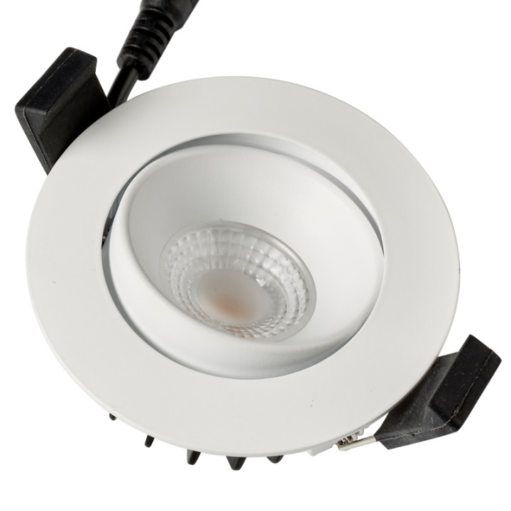 Spot à encastrer Orientable Variable 7W LED COB Blanc CREALYS