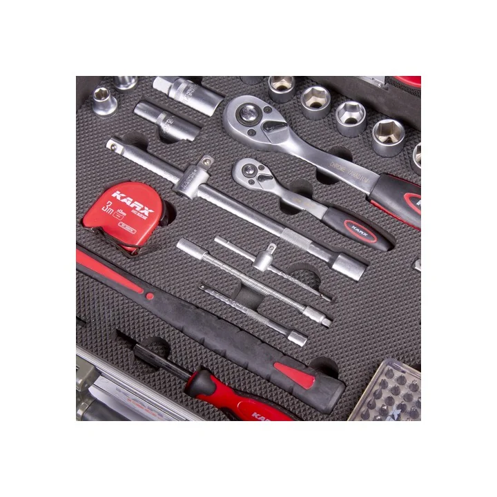 Mallette à outils alu 110 pièces