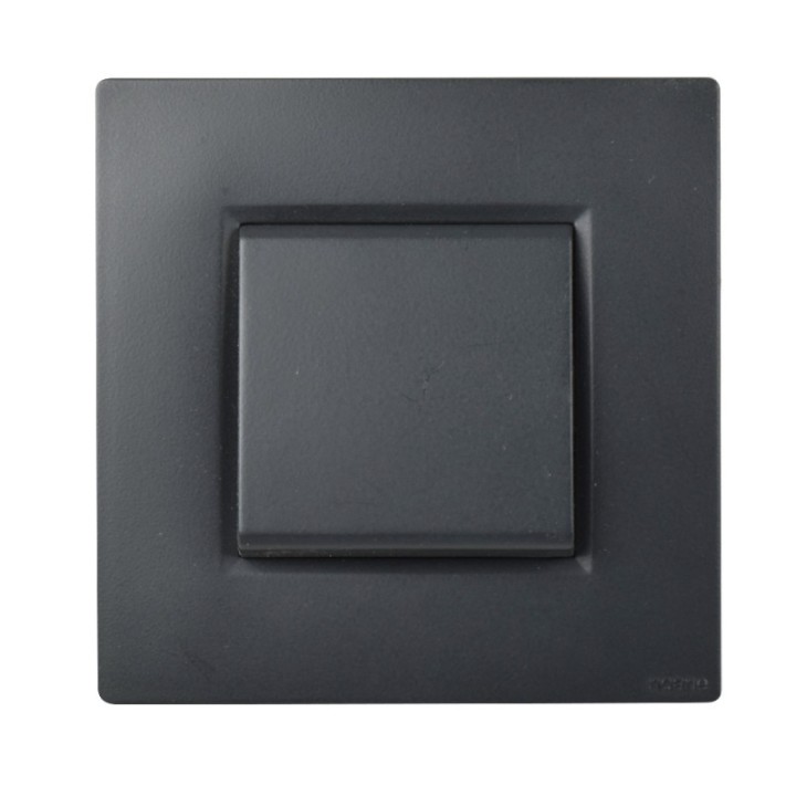 NOANE Lot de 5 Interrupteurs Va et Vient Complets Anthracite 