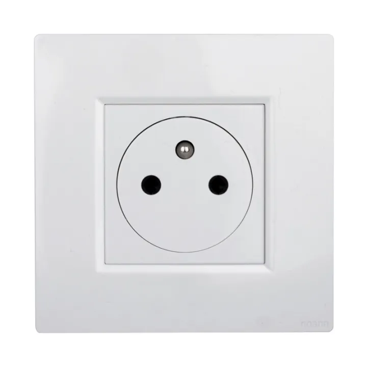 NOANE Lot 5 Prises 2P+T Affleurantes 16A Complètes Blanc 