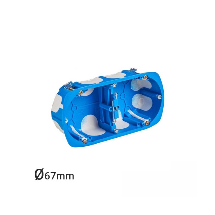 Boîtes d’Encastrement Double Étanche à l’Air D67 P40