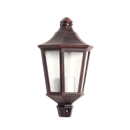 Demi Applique Extérieure 60W E27 Fonte Rouille LOAN