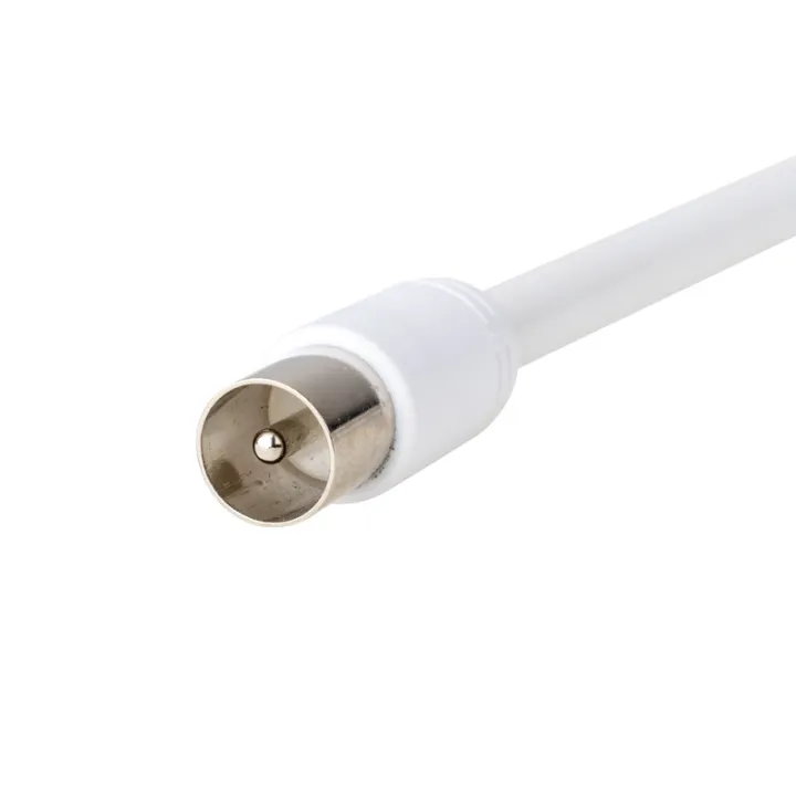 Câble Coaxial Fiche TV / RJ45 2m