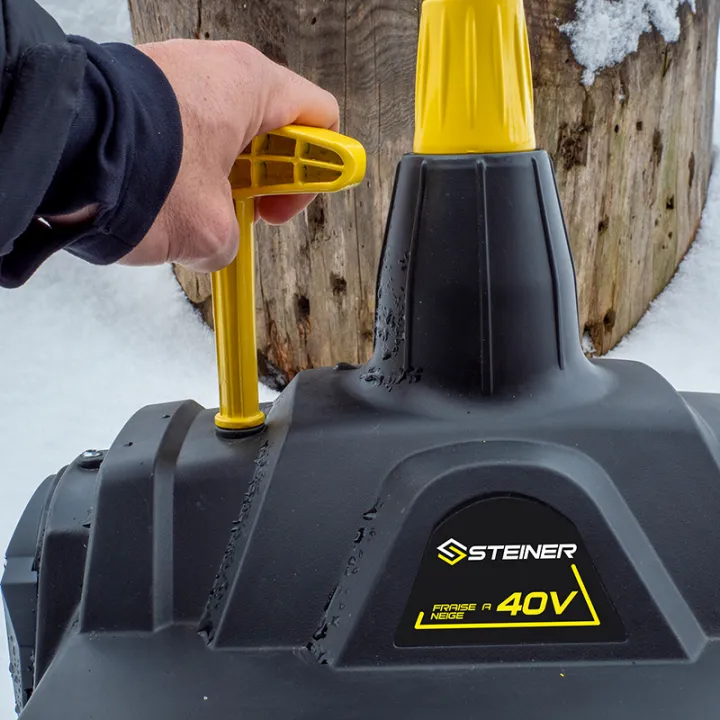Fraise à Neige Déneigeuse Sans Fil 40V Brushless (sans batterie) STEINER