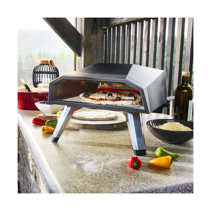 Four à Pizza à Gaz + Pelle à Pizza Offerte ROSTER