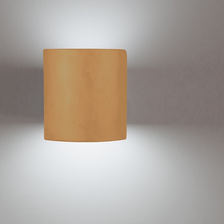 Applique Murale Céramique 100W Carrée Crème