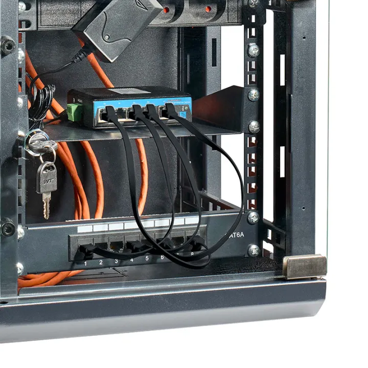 Cordon Plat RJ45 cat6 30cm NALTO