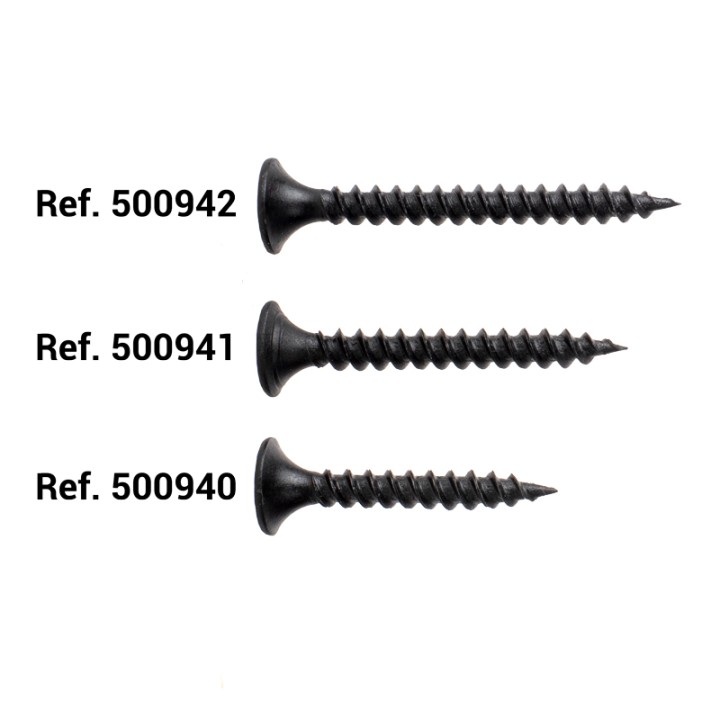 Boîte de 500 Vis Placo Noir 3.5x30mm