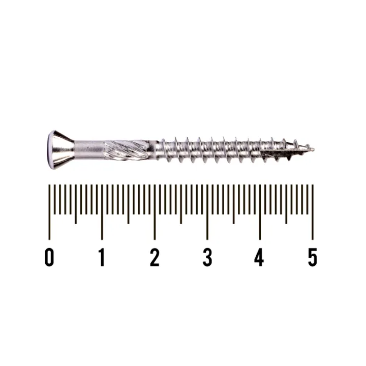Boîte de 200 Vis Inox Terrasse 5x50mm