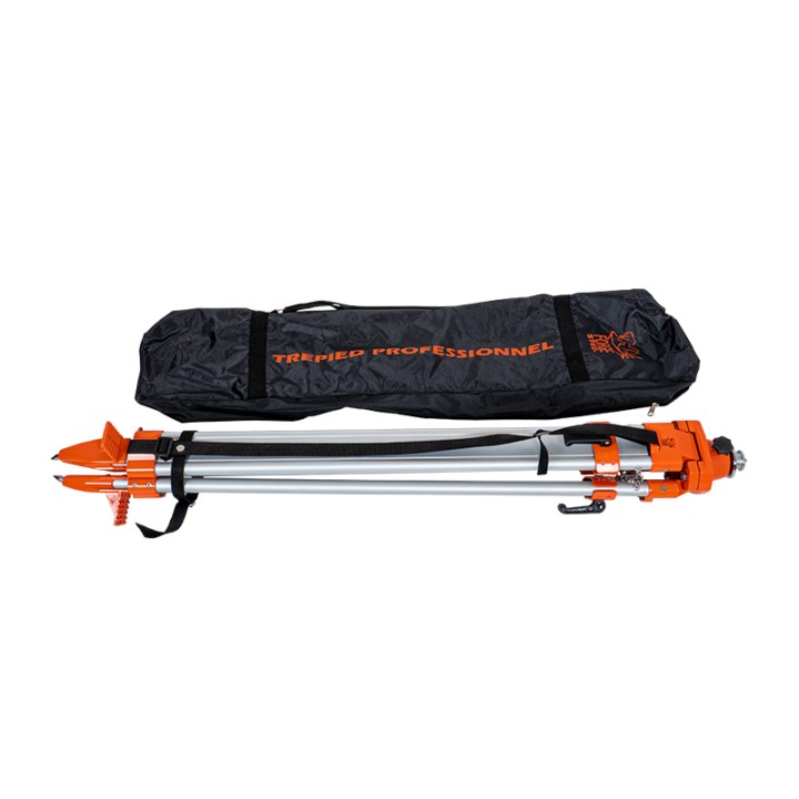Trépied aluminium multifonction filetage 1/4’ ajustable de 106 à 190 cm