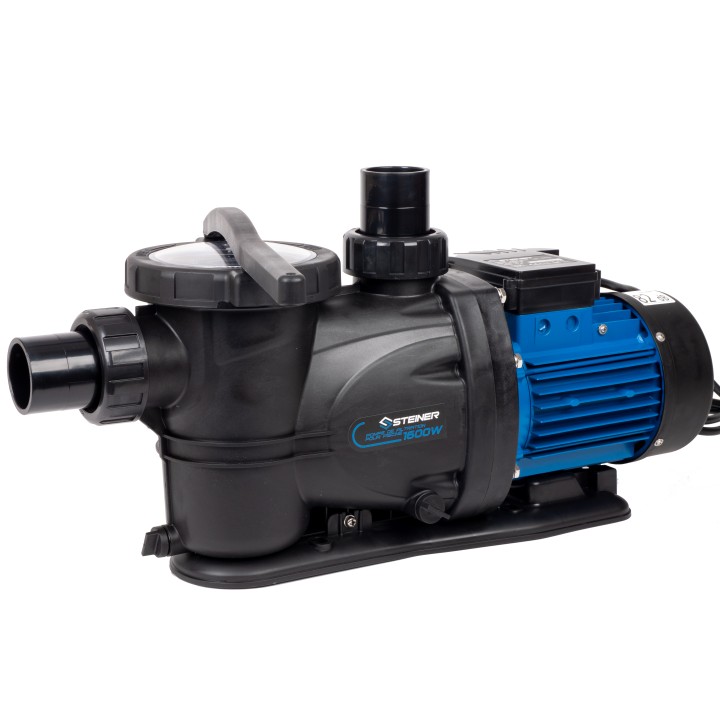 Pompe Filtration Piscine Hors Sol et Enterrée 1600W - 27m³/h Auto amorçante STEINER