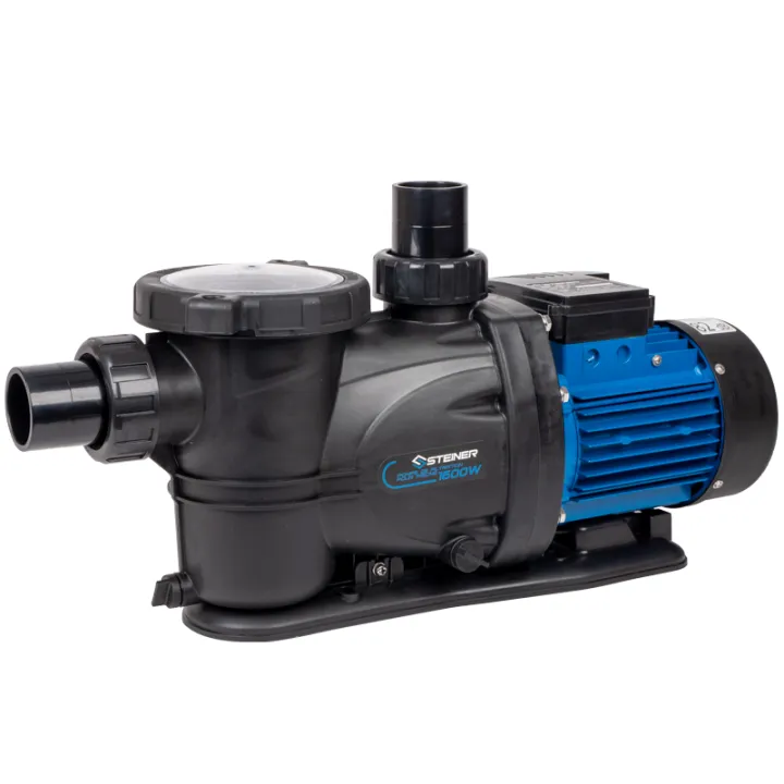 Pompe Filtration Piscine Hors Sol et Enterrée 1600W - 27m³/h Auto amorçante STEINER