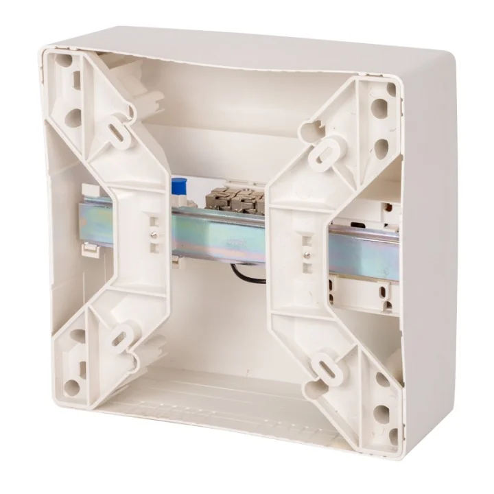 Coffret De Communication Grade 1 - TV 4 RJ45 Quadrupleur téléphonique NALTO