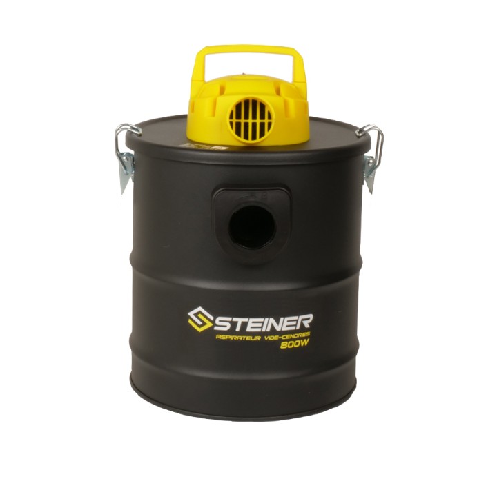 Aspirateur vide cendres 15L Moteur 800W STEINER