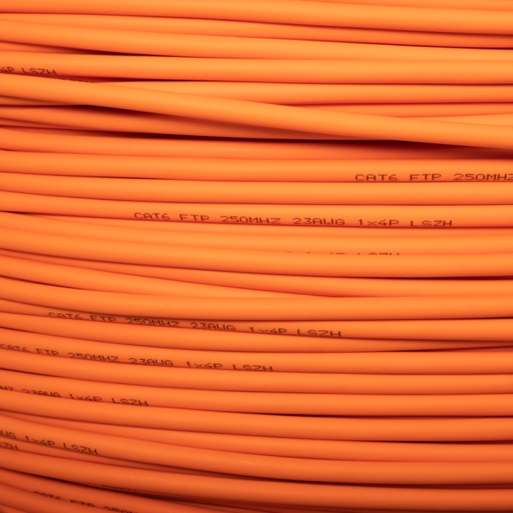 Câble réseau RJ45 catégorie 6 - FTP 23 AWG - Bobine 50m