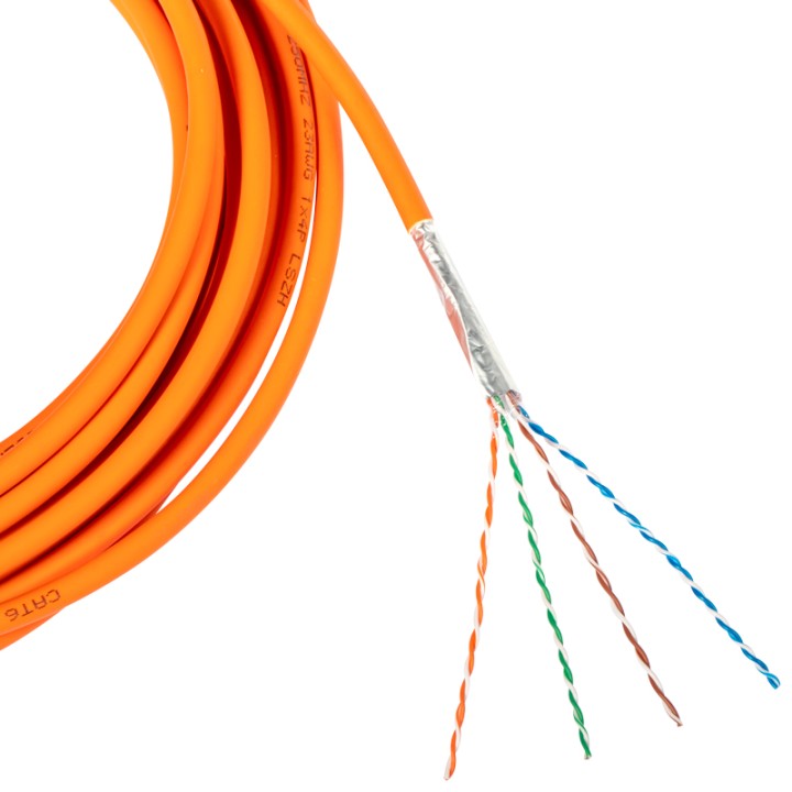 Câble réseau RJ45 catégorie 6 - FTP 23 AWG - Bobine 50m