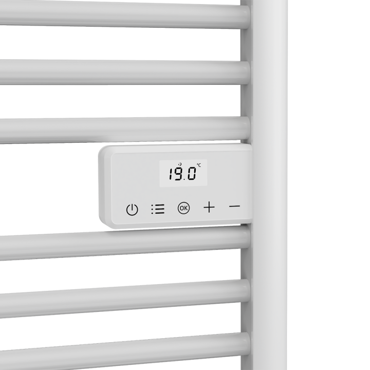 Sèche-serviette Electrique 500W Tubes Ronds Fil Chauffant - STEINER