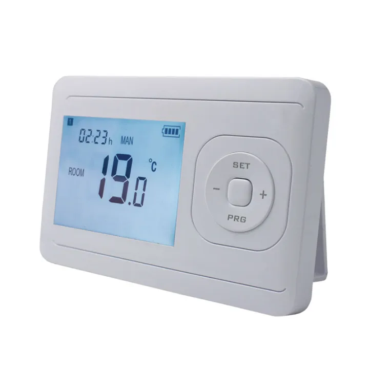 Thermostat Programmable sans Fil + Récepteur HF ATENZA