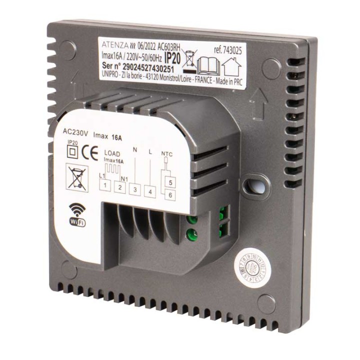 Thermostat Wifi Pour Chauffage Electrique ATENZA