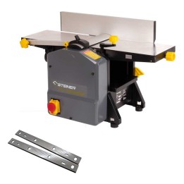 Pack Raboteuse Dégauchisseuse 1250W 204mm + Jeu de 2 fers STEINER