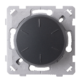 Variateur Compatible Led Anthracite EPURE