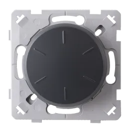 Variateur Compatible Led Anthracite EPURE