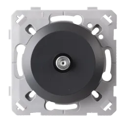Prise Tv Type F Anthracite EPURE