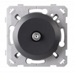 Prise Tv Type F Anthracite EPURE