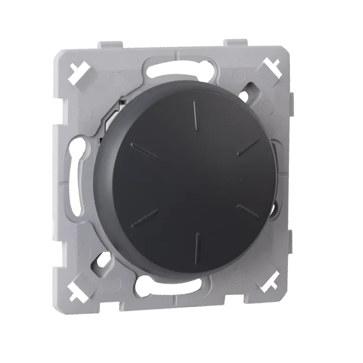 Variateur Compatible Led Anthracite EPURE