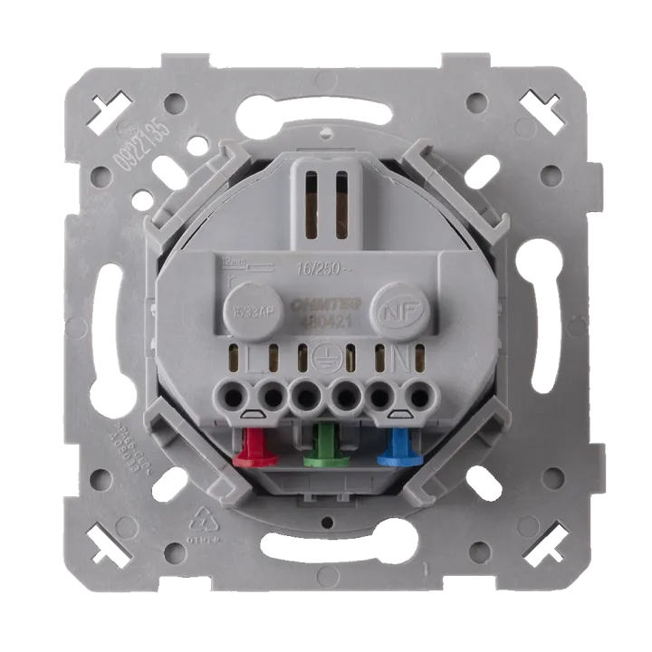 Prise 2P+T 16A Affleurante Blanc EPURE