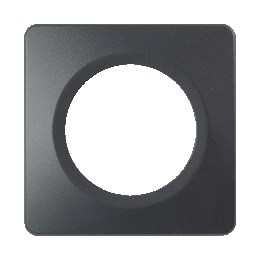 Plaque Simple Anthracite Mat EPURE