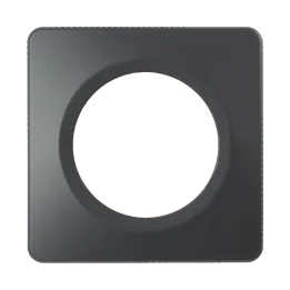 Plaque Simple Anthracite Mat EPURE