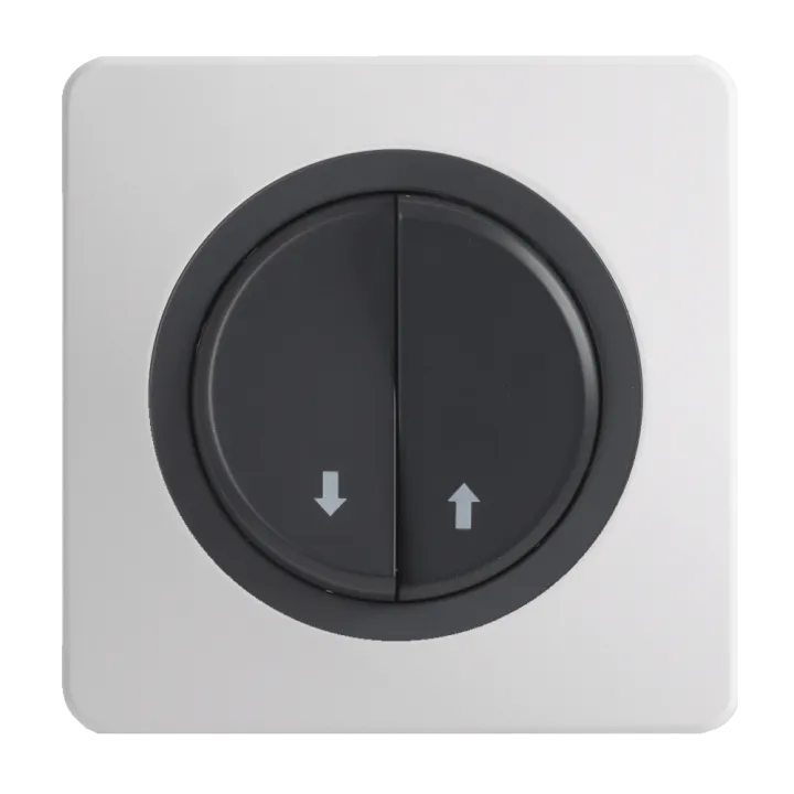 OHMTEC Epure Commande Volet Roulant Anthracite 