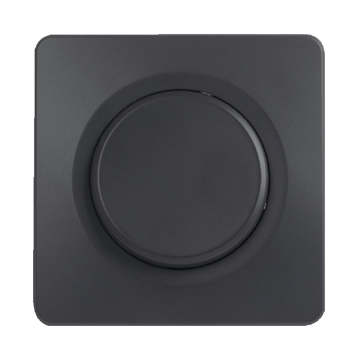 OHMTEC Epure Interrupteur Va et vient Anthracite