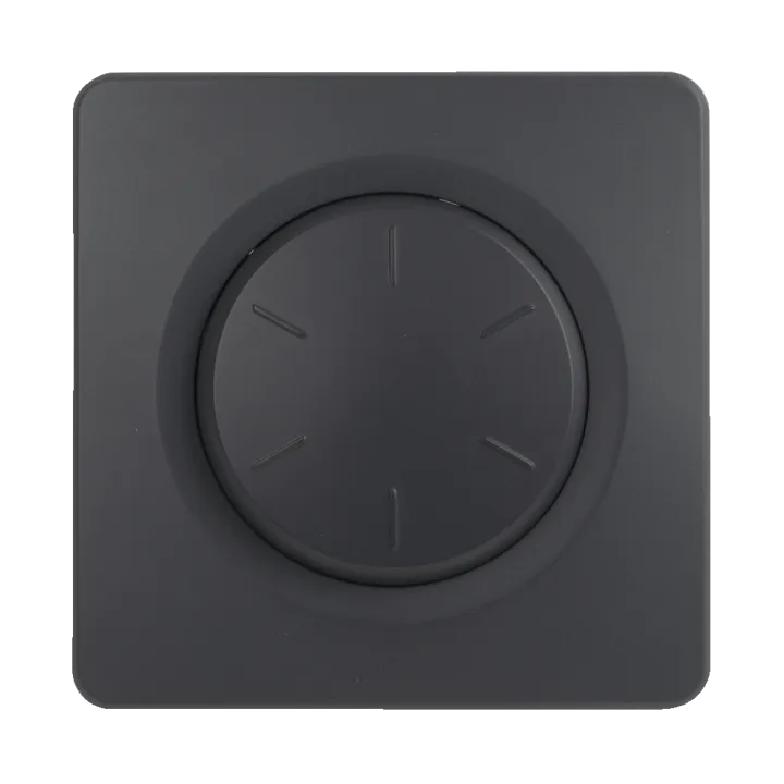 OHMTEC Epure Variateur Compatible Led Anthracite 