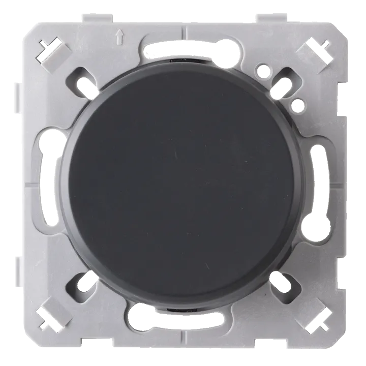 Interrupteur Va et vient Anthracite EPURE